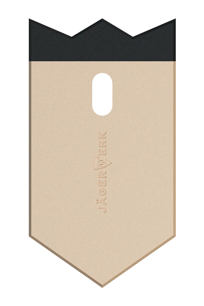 JägerWerk Trophäenbrett Rehbock Reh Geschenk Jäger Krone