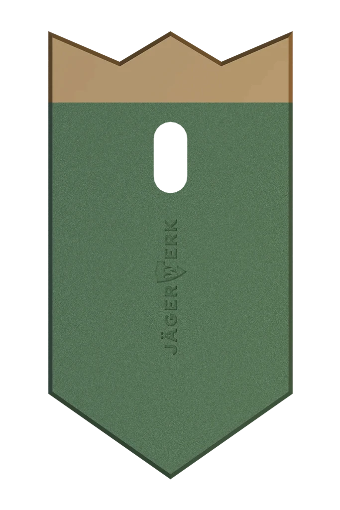 JägerWerk Trophäenbrett Rehbock Reh Geschenk Jäger Krone